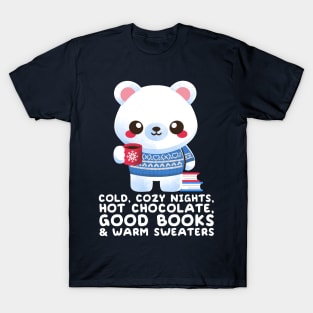 winter time polar bear T-Shirt